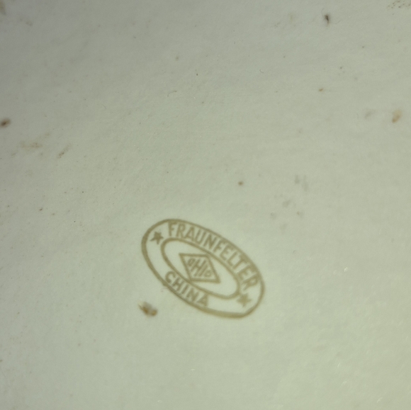 Royal Rochester Baking Dish, w/ Hand Painted Floral Design -Vntge - Picture 4 of 6